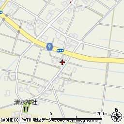 新潟県新潟市南区清水249周辺の地図
