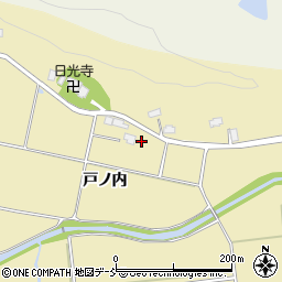 福島県南相馬市鹿島区小山田戸ノ内周辺の地図