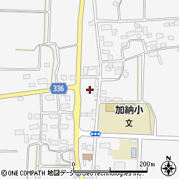 福島県喜多方市熱塩加納町加納村東周辺の地図