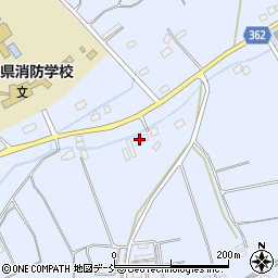 福島県福島市荒井（上笊森）周辺の地図