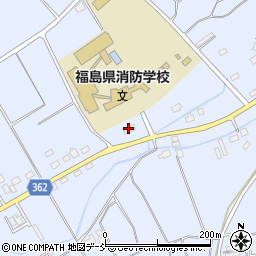 福島県福島市荒井仲沢1-3周辺の地図
