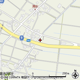 新潟県新潟市南区清水579周辺の地図