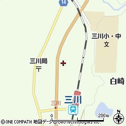 新潟県東蒲原郡阿賀町白崎周辺の地図