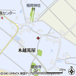 新潟県五泉市木越荒屋2276周辺の地図