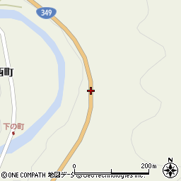 福島県川俣町（伊達郡）小島（南成沢）周辺の地図