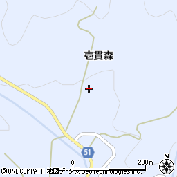 福島県伊達郡川俣町秋山長大田周辺の地図