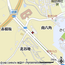 福島県福島市清水町北谷地24-8周辺の地図