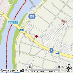 新潟県新潟市南区清水38周辺の地図