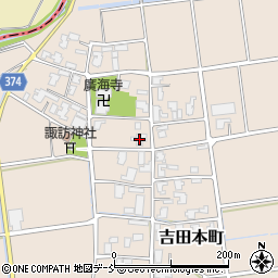 新潟県燕市吉田本町1077周辺の地図