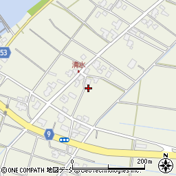 新潟県新潟市南区清水280周辺の地図
