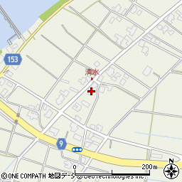 新潟県新潟市南区清水291周辺の地図