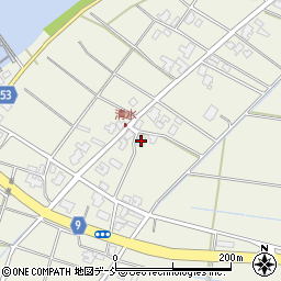 新潟県新潟市南区清水290周辺の地図