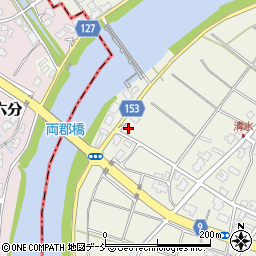 新潟県新潟市南区清水61周辺の地図