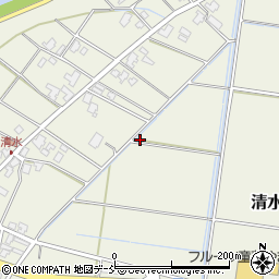 新潟県新潟市南区清水8712周辺の地図
