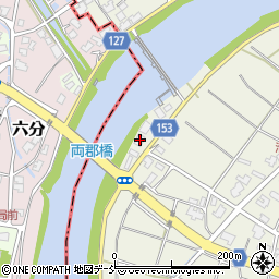 新潟県新潟市南区清水7304周辺の地図