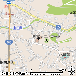 田上町コミュニティセンター周辺の地図