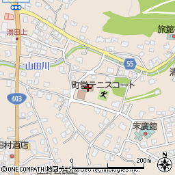 田上町コミュニティセンター周辺の地図