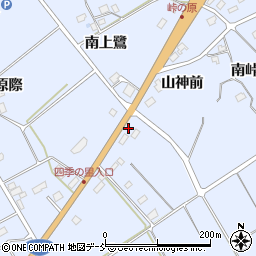 福島県福島市荒井山神前周辺の地図