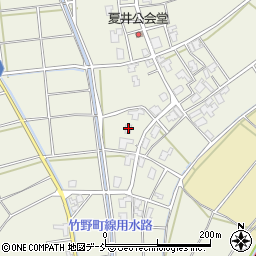 新潟県新潟市西蒲区夏井1031周辺の地図