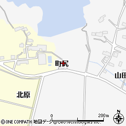 福島県南相馬市鹿島区北海老町尻周辺の地図