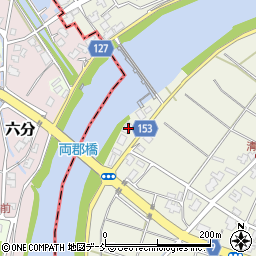 新潟県新潟市南区清水7603周辺の地図