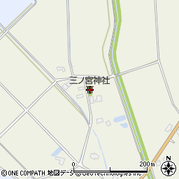 三ノ宮神社周辺の地図