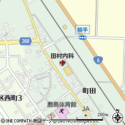 田村内科医院周辺の地図