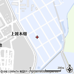 福島県福島市荒井中雑木畑周辺の地図