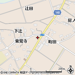 福島県福島市小田下辻前周辺の地図