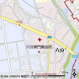 ファミリーマート新潟中之口店周辺の地図
