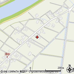 新潟県新潟市南区清水320周辺の地図