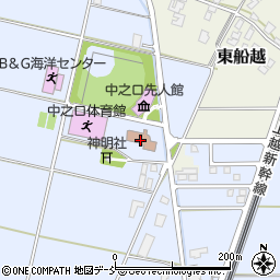 新潟県新潟市西蒲区中之口310周辺の地図