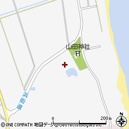 福島県南相馬市鹿島区北海老中堤周辺の地図