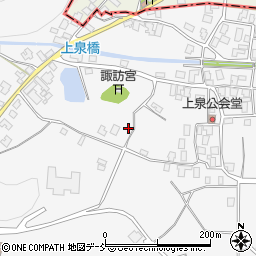 新潟県西蒲原郡弥彦村上泉周辺の地図