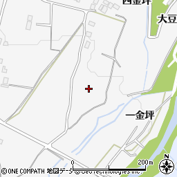 福島県福島市佐原（二金坪）周辺の地図
