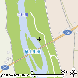 早出川橋周辺の地図