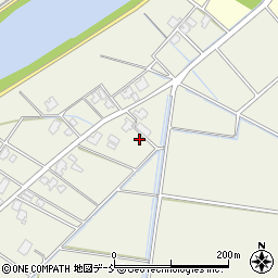 新潟県新潟市南区清水341周辺の地図
