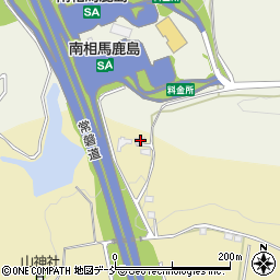 福島県南相馬市鹿島区小山田隠町6周辺の地図