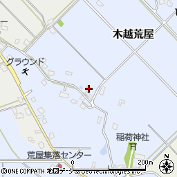 新潟県五泉市木越荒屋3088-1周辺の地図