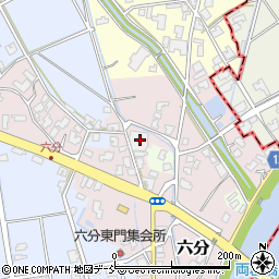 新潟県新潟市西蒲区門田4周辺の地図
