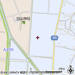 新潟県五泉市菅出周辺の地図