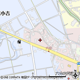 新潟県新潟市西蒲区門田134周辺の地図