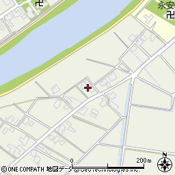 新潟県新潟市南区清水195周辺の地図