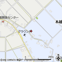 新潟県五泉市木越荒屋3107周辺の地図