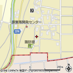 新潟県新潟市西蒲区原346周辺の地図