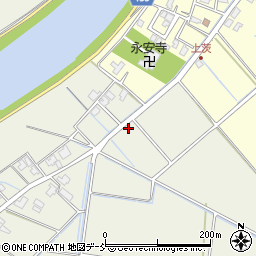 新潟県新潟市南区清水8852周辺の地図