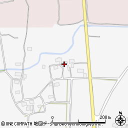 福島県喜多方市熱塩加納町加納蕀原周辺の地図