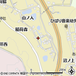 福島県福島市伏拝沼ノ上21周辺の地図