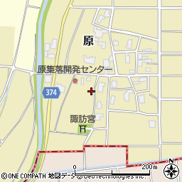 新潟県新潟市西蒲区原370周辺の地図