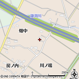 福島県福島市小田川ノ端周辺の地図